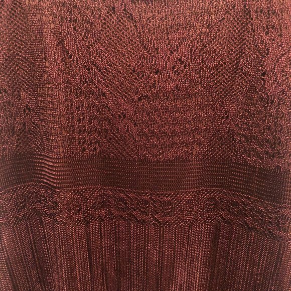 Vintage Algo Dress Size 8 Made in Canada 100% Polyester 100% Acetate Lining - Picture 4 of 9